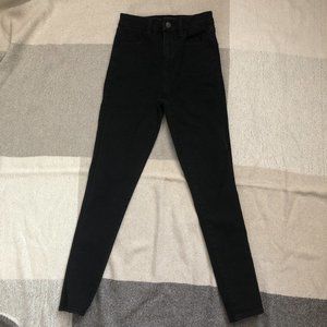AE Highest Waist Black Skinny Jeans